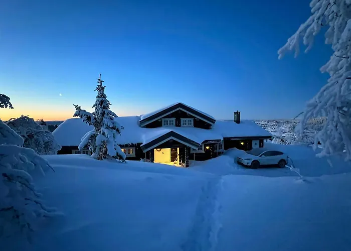 Family With Panoramic Views In Aurdalsasen Semesterbostad